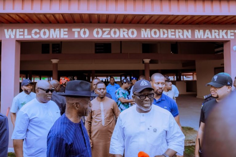 Oborevwori Inspects Key Projects, Urges Isoko People To Deliver APC Candidates In 2027