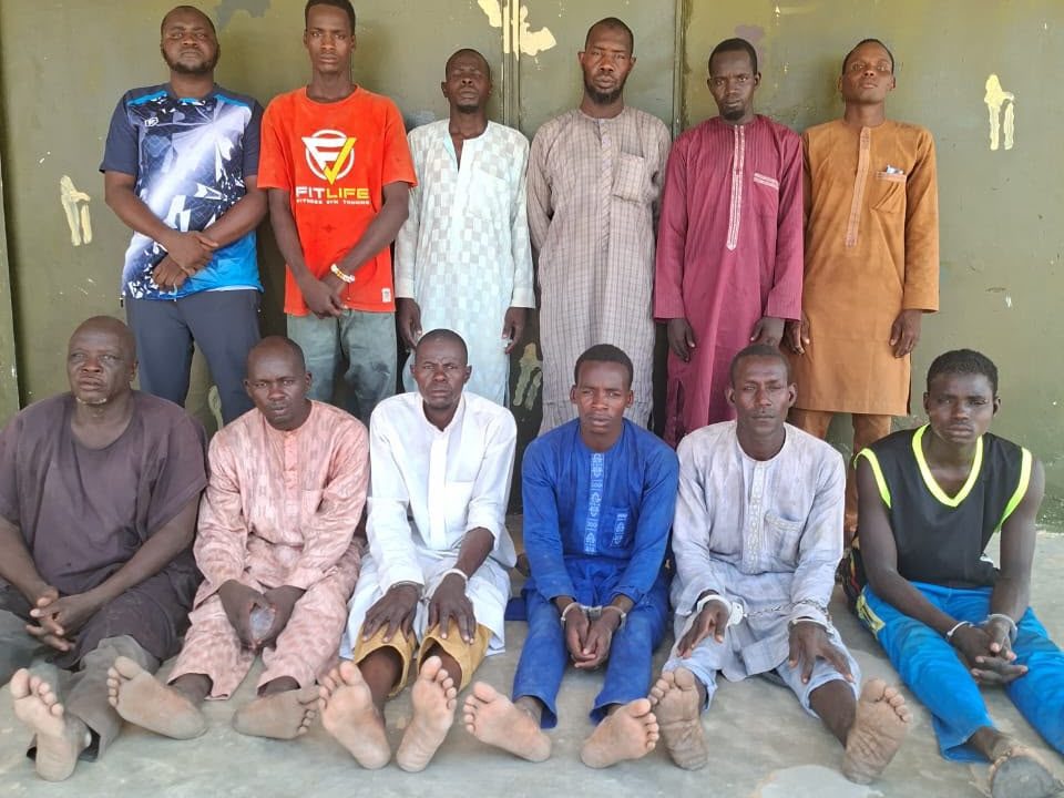 Troops Arrest 12 Suspected Boko Haram Collaborators, Logistics Suppliers in Damasak Raid