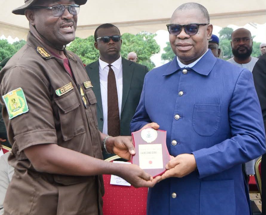 Oborevwori Reaffirms Commitment To Peace, Security In Delta, As He Donates Operational Vehicles To Nigerian Correctional Service