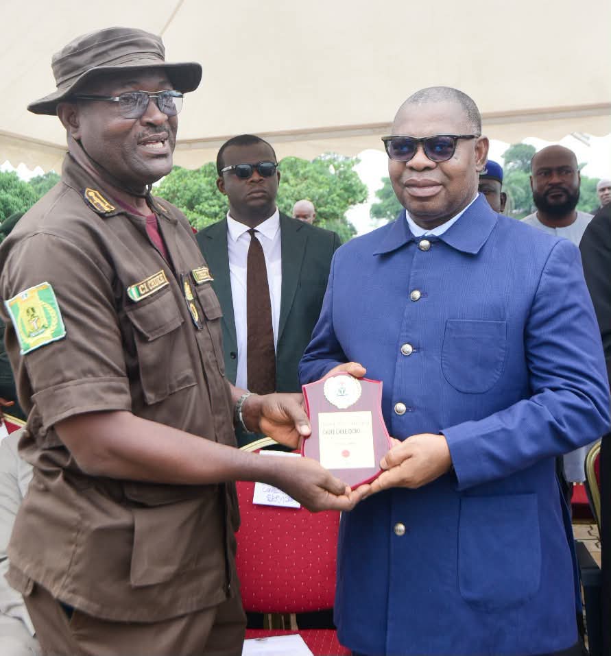 Oborevwori Reaffirms Commitment To Peace, Security In Delta, As He Donates Operational Vehicles To Nigerian Correctional Service