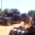 Gummi Residents Applaud Operation FANSAN YAMMA Troops As Recovered Bandits’ Motorcycles Are Offloaded At Military OPFY Headquarters