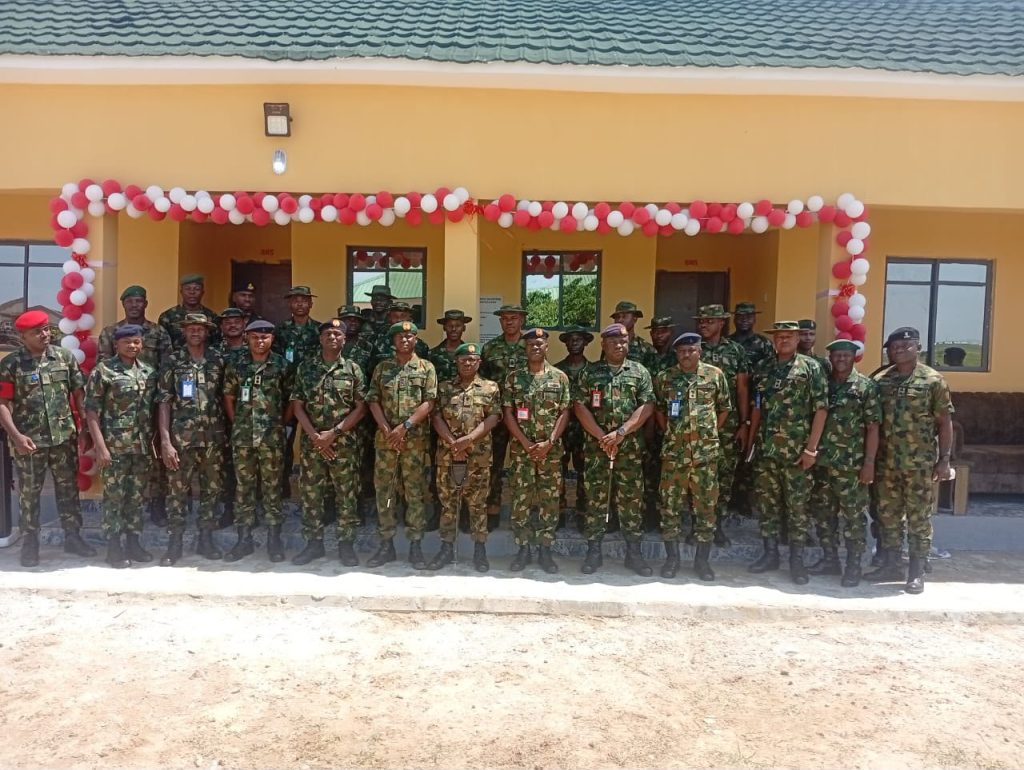GOC 8 Division Nigerian Army Commissions 10-unit SNCO Quarters