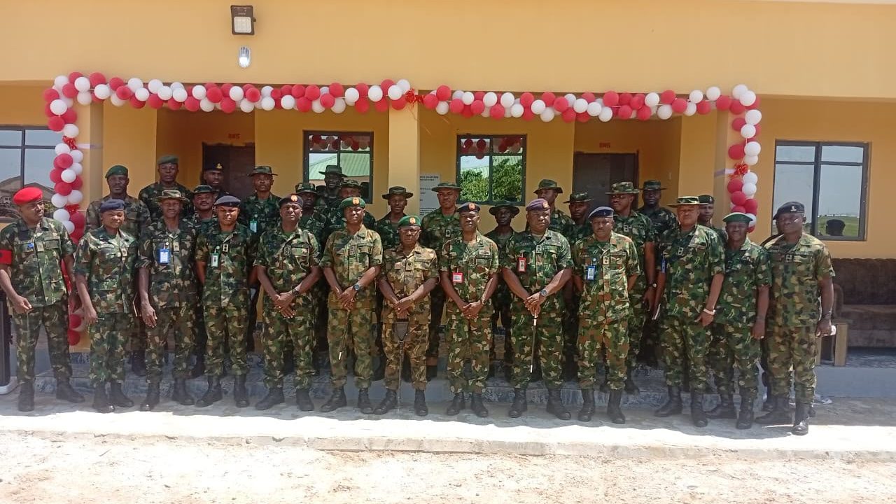 GOC 8 Division Nigerian Army Commissions 10-unit SNCO Quarters