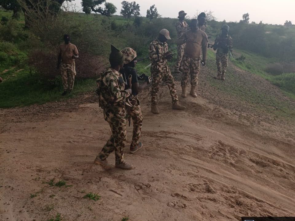 Troops Sustain Pressure on Terrorists with Clearance Patrol Under Operation Desert Sanity V