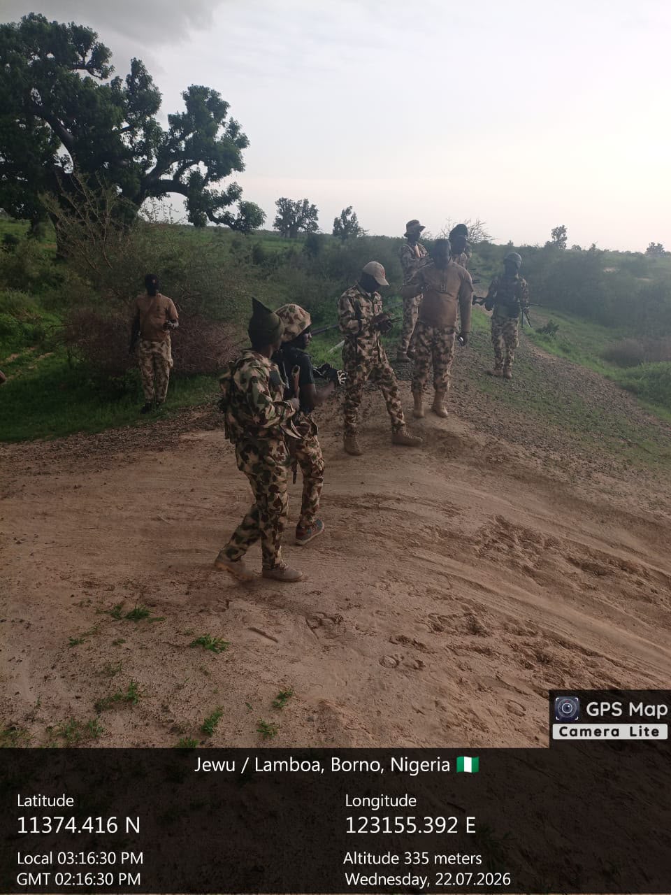 Troops Sustain Pressure on Terrorists with Clearance Patrol Under Operation Desert Sanity V