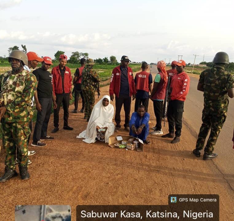 Troops, NDLEA Arrest Two Suspected Drug Suppliers Linked to Terrorists in Katsina