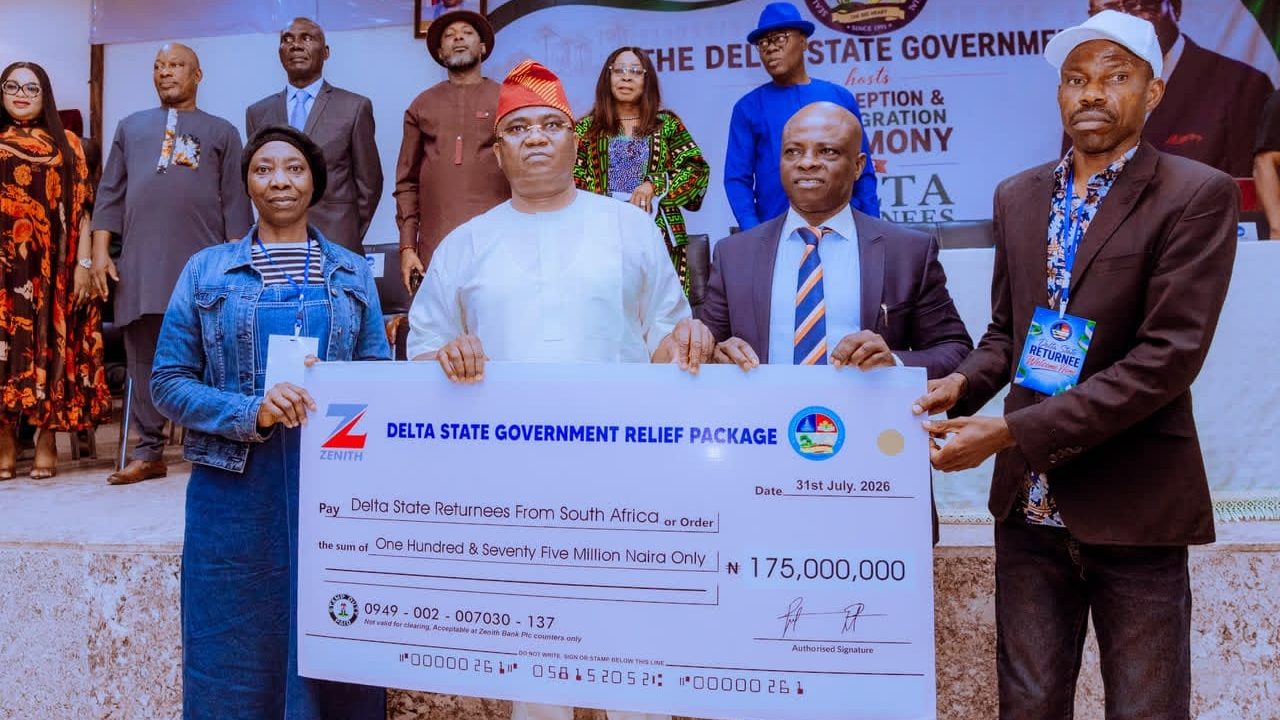 XENOPHOBIC ATTACK: Oborevwori Approves ₦2m Grant, Monthly Stipends For Delta Returnees